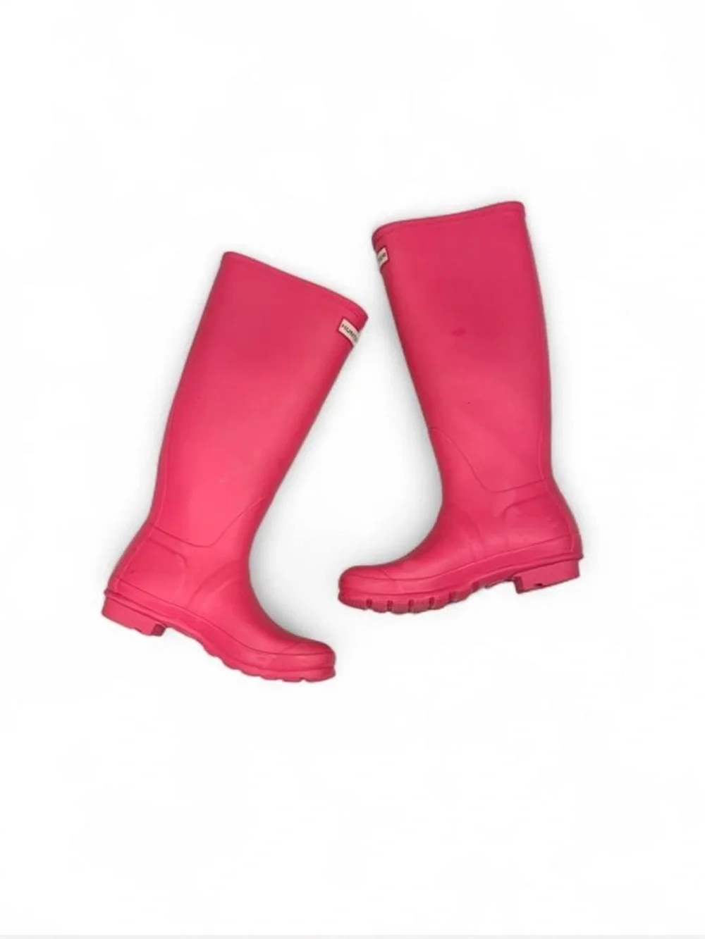 Hunter hot bright pink  Rain Boots
